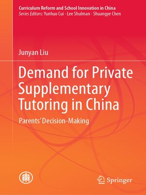 cover image of Demand for Private Supplementary Tutoring in China